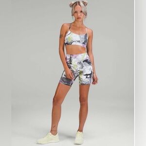 Lululemon Set! Rare! Align Shorts & Flow Y Bra, Unicorn Throwback Print 🦄